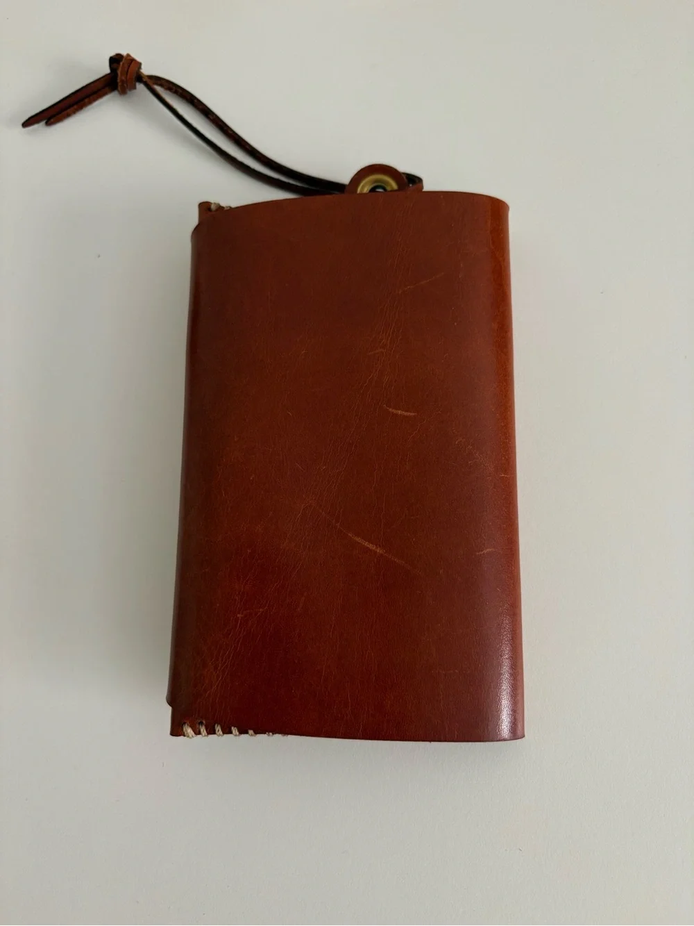 🤎 FIELD NOTES- Brown Leather Notebook Cover / Journal Wallet Made in USA